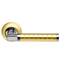 Ручка раздельная Armadillo (Армадилло) Eridan LD37-1SG/CP-1 матовое золото/хром