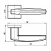 Ручка раздельная Armadillo (Армадилло) ARC USQ2 SN/CP/SN-12 Матовый никель/хром/матовый никель